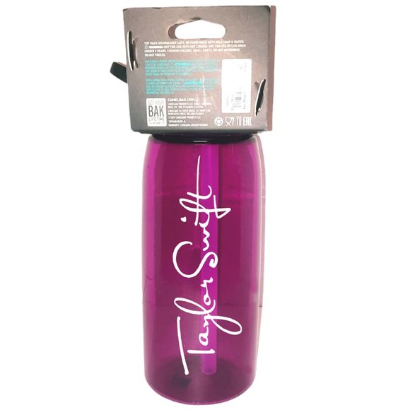 🆕Camelbak Taylor Swift Signature Fan Eddy+ 32oz Water Bottle Deep Magenta - Picture 1 of 4